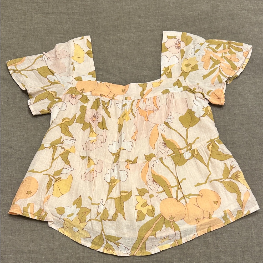Rails Floral Linen and Lined - small